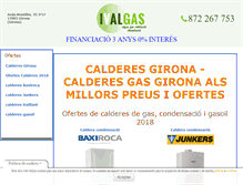 Tablet Screenshot of ofertas-calderas.es